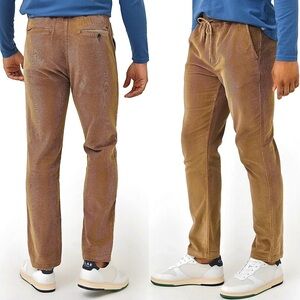 Faherty Men's Corduroy Pants in Tan